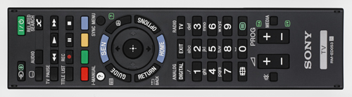 Sony KDL-32W653A remote